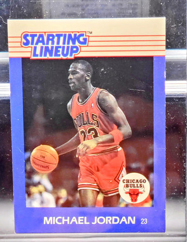 1988 Michael Jordan Starting Lineup Card   Rookie