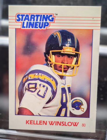 1989 Kellen Winslow  Starting Lineup Card   Rookie