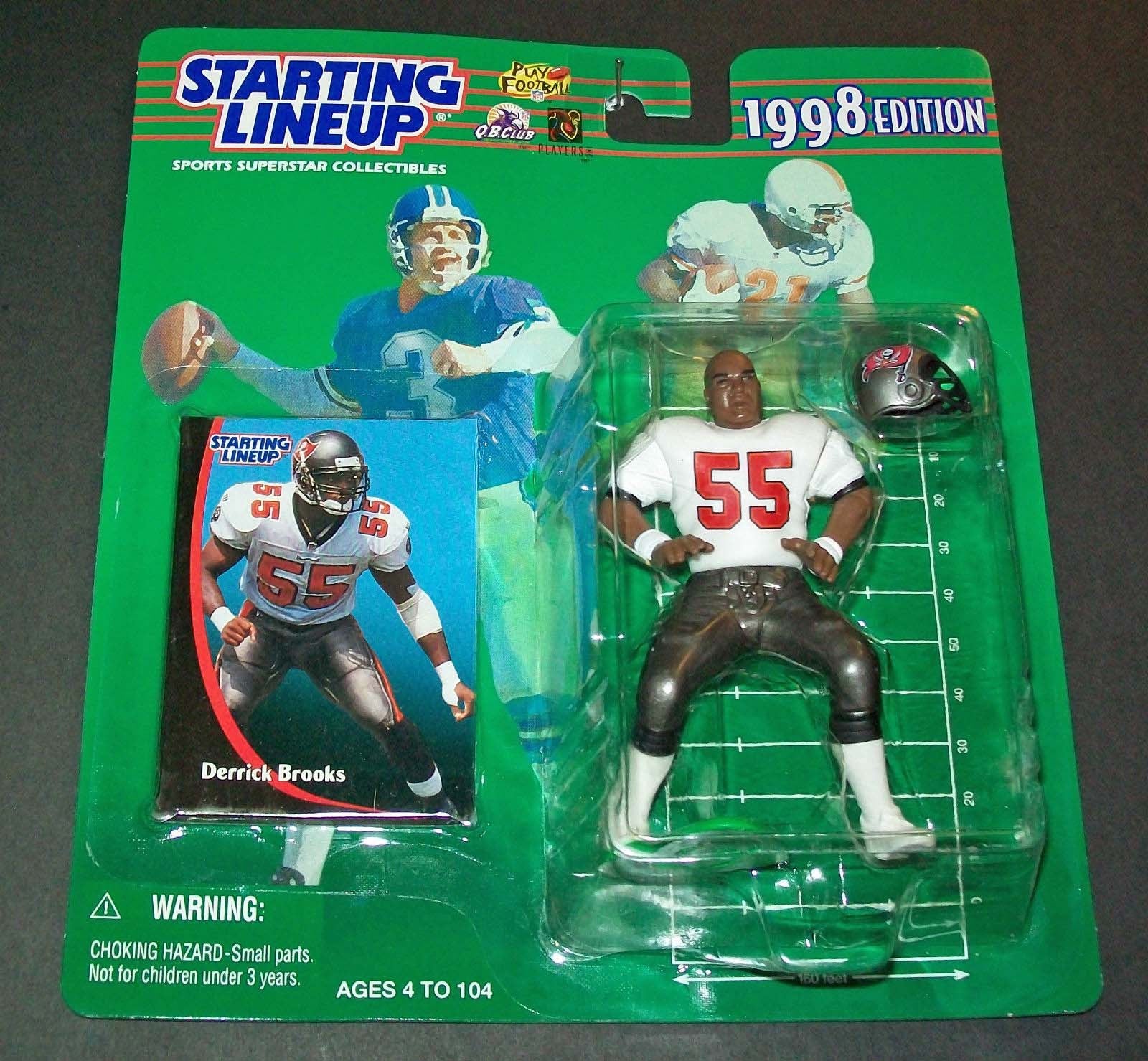 1998 Derrick Brooks Starting lineup  figure