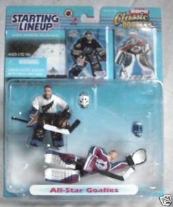 Starting Lineup NHL 2000 Classic Double Olaf Kolzig Patrick Roy