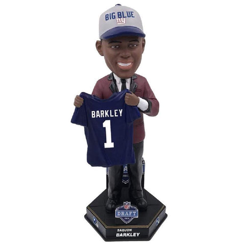 FOCO SAQUON Barkley NY Giants #1 Draft Day Pick Bobble Head