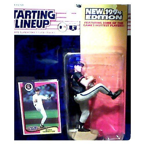 Mark Langston of the California Angels Action Figure - MLB 1994 Edition Starting Lineup Sports Superstar Collectible