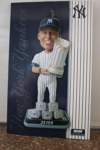 Derek Jeter Holiday Ornament Bobble Head 2014 Only 360 were made each numbered New York Yankees Farewell