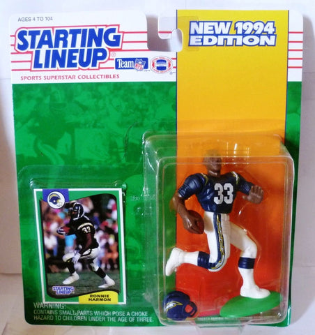 Ronnie Harmon Action Figure of the San Diego Chargers - 1994 Starting Lineup NFL Sports Superstar Collectibles