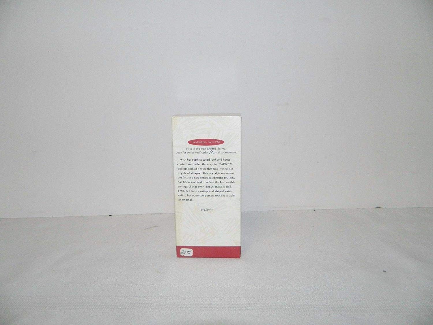 QX5006 Hallmark Barbie 1959 Debut Barbie 1st