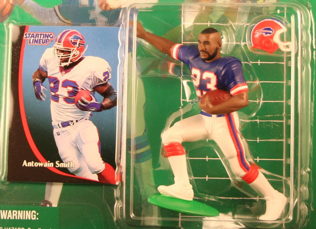 ANTOWAIN SMITH / BUFFALO BILLS 1998 NFL Starting Lineup Action Figure & Exclusive NFL Collector Trading Card