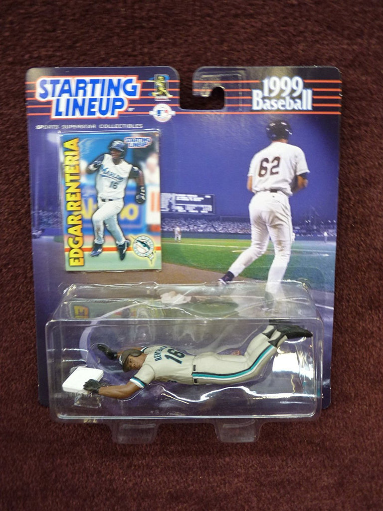 1999 Edgar Renteria Starting Lineup Figure Florida Marlins