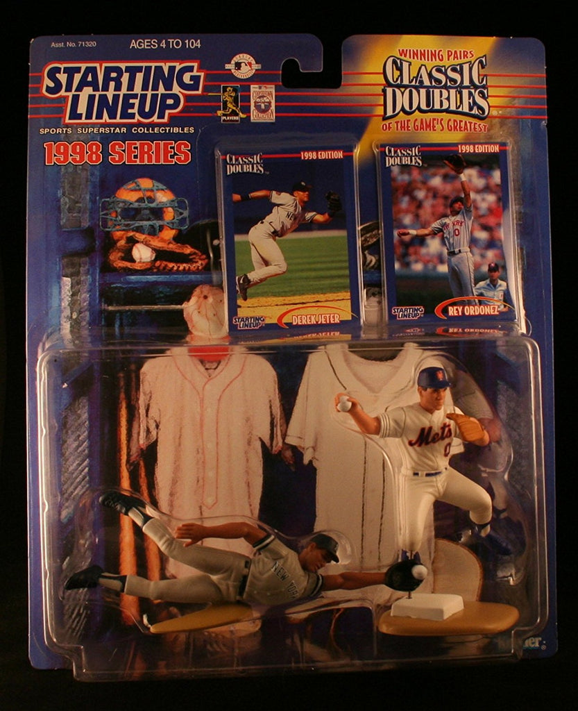 1998 MLB Starting Lineup Classic Doubles - Derek Jeter New York Yankees & Rey Ordonez New York Mets