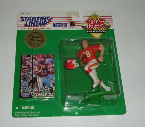 1995 Joe Montana Midwest Convention Starting Lineup Figure