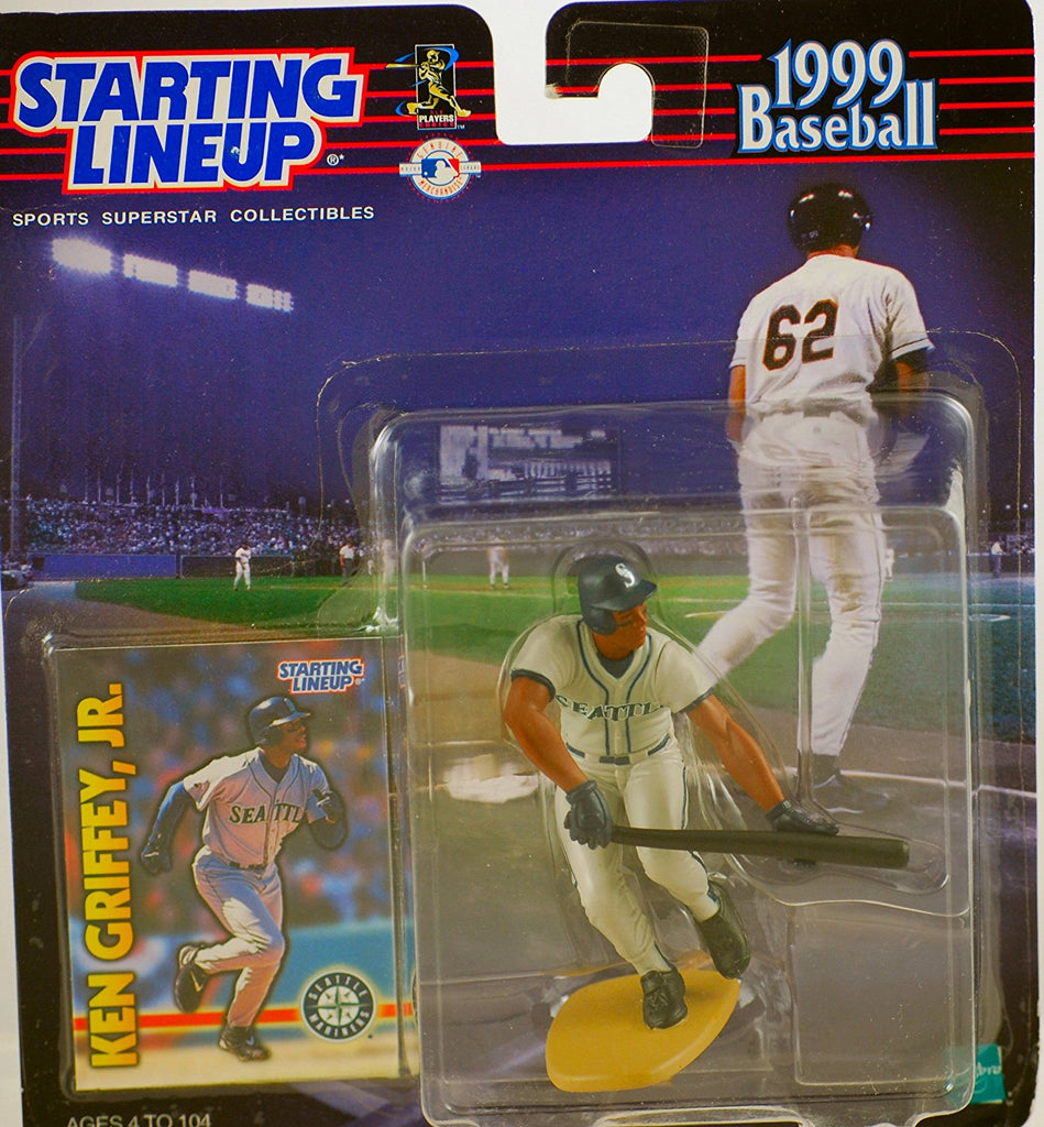 KEN GRIFFEY JR. / SEATTLE MARINERS 1999 MLB Starting Lineup Action Figure & Exclusive Collector Trading Card