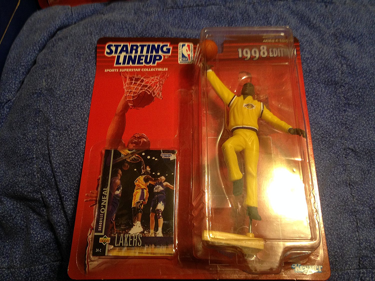 1998 NBA Starting Lineup - Shaquille O'Neal Los Angeles Lakers