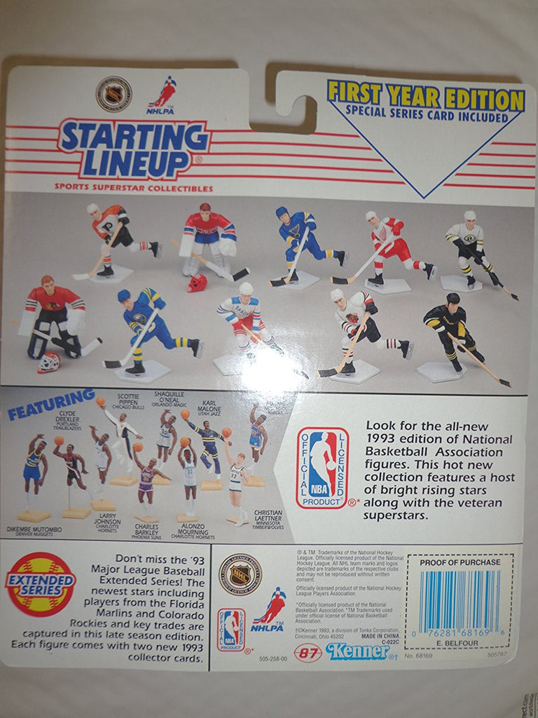 Starting Lineup Ed Belfour Chicago Blackhawks First Year Edition Action Figure 1993