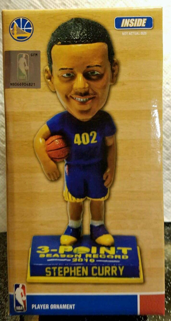 Stephen Curry 2016 Holiday Ornament 402 Three Point Season Record Only 403 were made 4inch