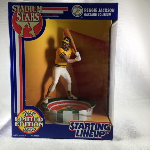 1994 Reggie Jackson Stadium Star Club figure Oakland A's MLB