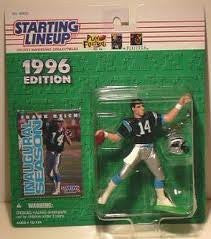 Starting Lineup Sports Super Star Collectible Figure - 1996 Edition - Carolina Panthers Frank Reich