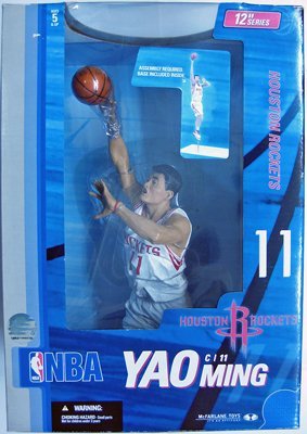 Yao Ming McFarlane NBA 12 inches (Rockets / White) / Yao Ming