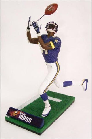 McFarlane Toys NFL Sports Picks Series 10 Action Figure Randy Moss (Minnesota Vikings) Purple Jersey by Sports Picks
