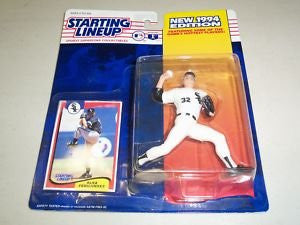 1994 Alex Fernandez MLB Baseball Starting Lineup Chicago White Sox