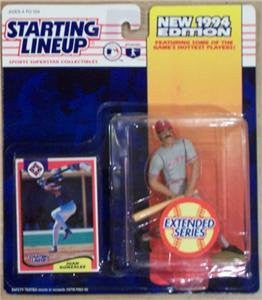 1994 Juan Gonzalez MLB Extended Series Starting Lineup Texas Rangers