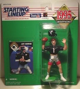 1995 Jeff George NFL Starting Lineup Atlanta Falcons