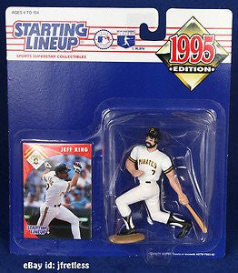 1995 Jeff King MLB Starting Lineup Figure Pittsburgh Pirates