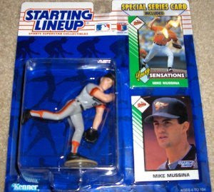 Mike Mussina 1993 MLB Starting Lineup Baltimore Orioles