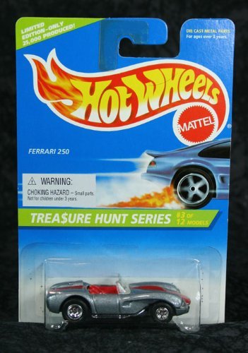 Hot Wheels 1996 Collector #430 Ferrari 250 Treasure Hunt 3 1/64