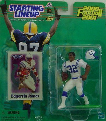 2000 EDGERRIN JAMES Indianapolis Colts NFL Starting Lineup
