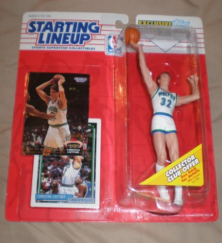 1993 Christian Laettner NBA Starting Lineup Figure Minnesota Timberwolves