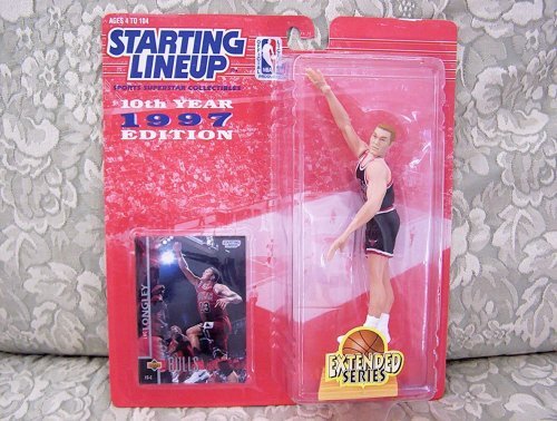 1997 NBA Starting Lineup Extended Series - Luc Longley - Chicago Bulls