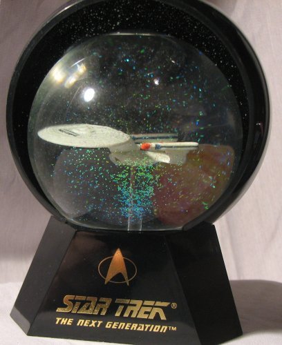 Star Trek U.S.S. Enterprise NCC 1701-D Lighted Musical Star Globe