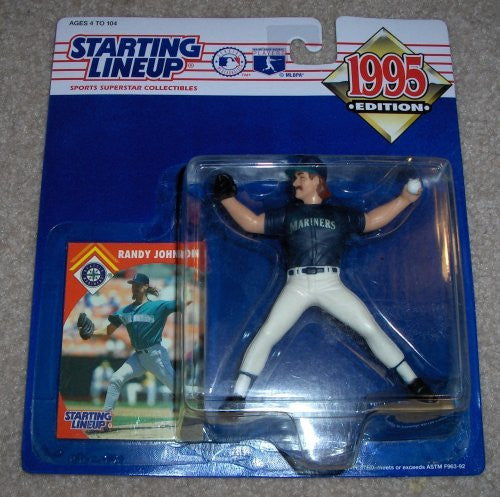 1995 Starting Lineup MLB Randy Johnson #31 Action Figure - Seattle Mariners - w/ Trading Card - Out of Production - New - Mint - Rare - Limited Edition - Collectible