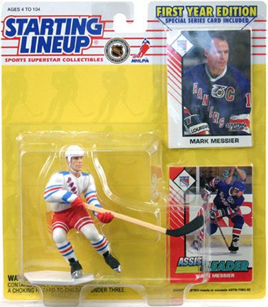 Starting Lineup 1993 NHL Carded Mark Messier (New York Rangers)