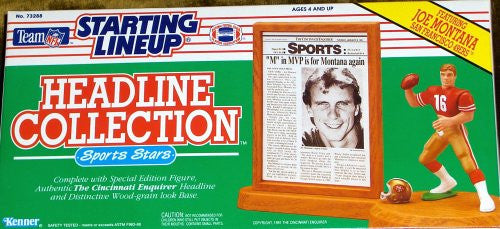 Joe Montana 1991 NFL Headline Collection Starting Lineup
