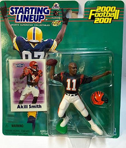 2000 NFL Starting Lineup Hobby Edition - Akili Smith