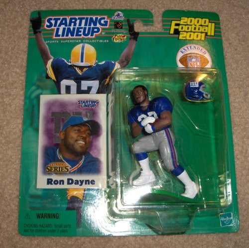 2000 Ron Dayne NFL Starting Lineup Extended Series Figure New York Giants