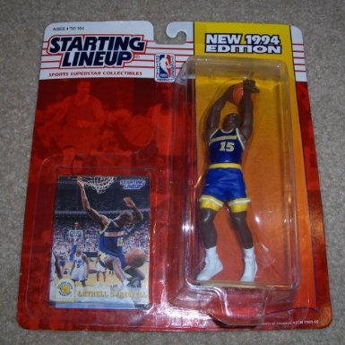 1994 Latrell Sprewell NBA Starting Lineup Golden State Warriors