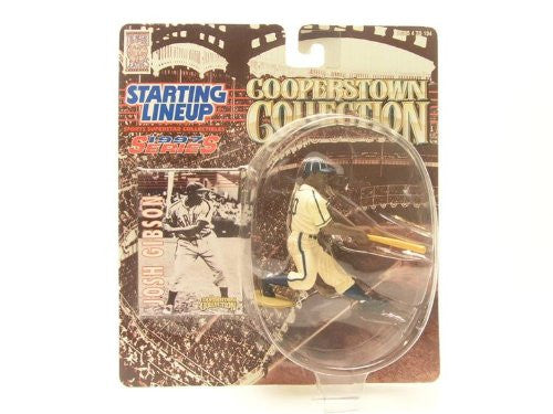 JOSH GIBSON / HOMESTEAD GRAYS 1997 MLB Cooperstown Collection Starting Lineup Action Figure & Exclusive Trading Card