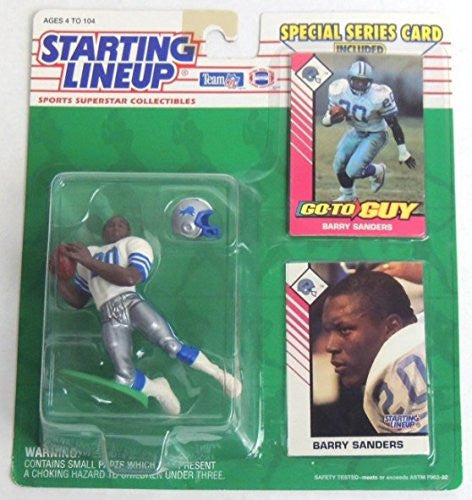1993 NFL Starting Lineup - Barry Sanders - Detroit Lions