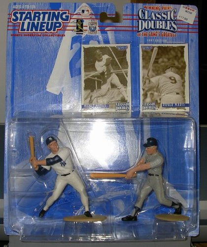 1997 Mickey Mantle & Roger Maris MLB Starting Lineup Classic Doubles New York Yankees