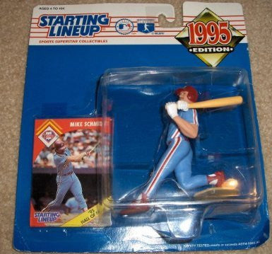 Mike Schmidt Action Figure - 1995 MLB Starting Lineup Sports Superstar Collectible Philadelphia Phillies