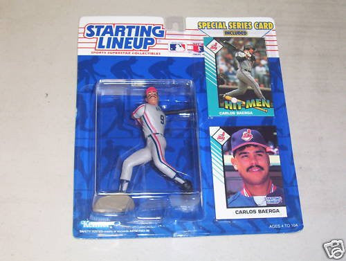 1993 Carlos Baerga MLB Starting Lineup Cleveland Indians