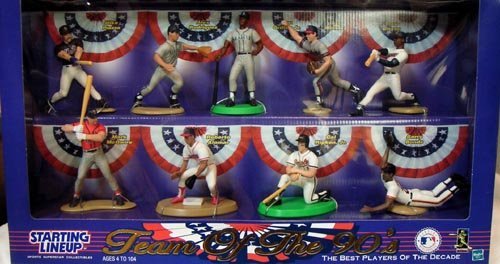 STARTING LINEUP TEAM OF THE 90'S ACTION FIGURES