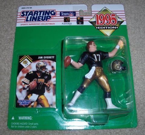 Jim Everett Starting Lineup 1995 New Orleans Saints