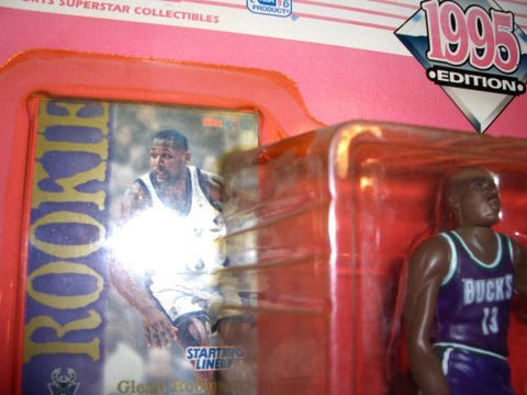 1995 Glenn Robinson NBA Basketball Starting Lineup Milwaukee Bucks