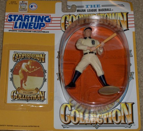 1993 Ty Cobb Cooperstown Collection Kenner Starting lineup Figure