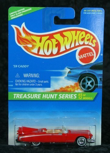 Hot Wheels 1996 Collector #432 '59 Caddy Treasure Hunt 5 1/64