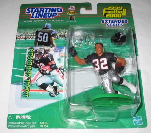 1999 Jamal Anderson Extended Series NFL Starting Lineup Atlanta Falcons