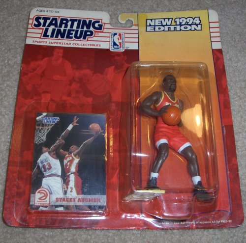 1994 Stacey Augmon NBA Starting Lineup Figure Atlanta Hawks
