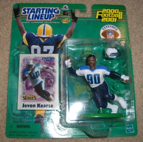 2000 Jevon Kearse NFL Starting Lineup Extended Series Figure Tennessee Titans